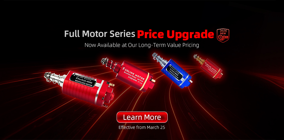 Solink brushless motor series price upgraded